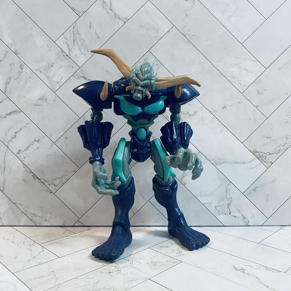Vintage Playmates 2008 Yu-Gi-Oh! 5D's Nitro Warrior 6" Action Figure Only
